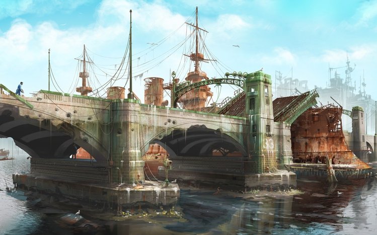 Fallout Landscapes Theme screenshot #1