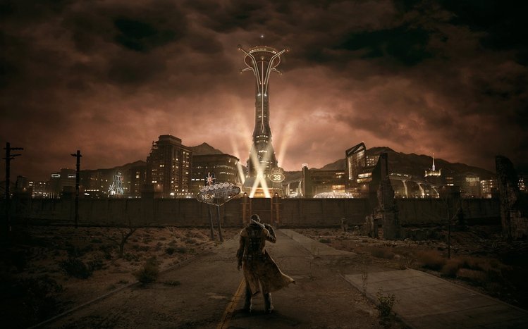 Fallout Landscapes Theme screenshot #3