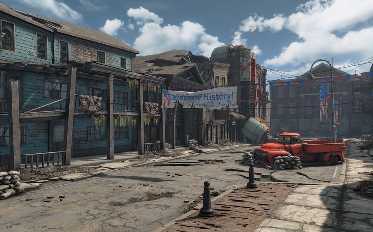 Fallout Landscapes Theme screenshot #5