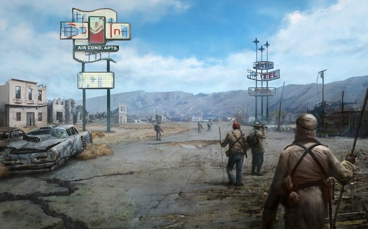 Fallout Landscapes Theme screenshot #12