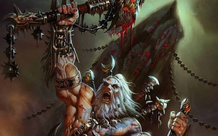 Barbarian (Diablo III) Theme screenshot #1