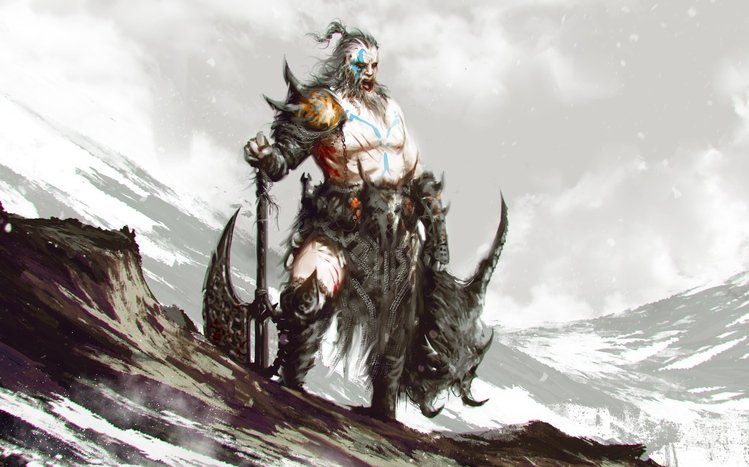 Barbarian (Diablo III) Theme screenshot #12