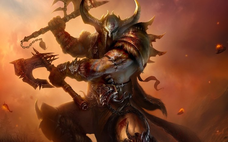 Barbarian (Diablo III) Theme screenshot #5