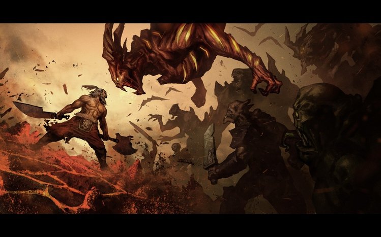 Barbarian (Diablo III) Theme screenshot #6