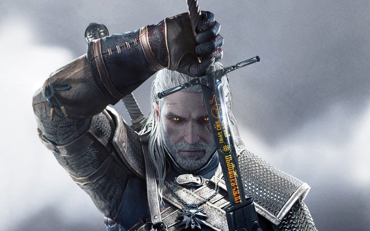 Geralt of Rivia Windows 11/10 Theme - themepack.me