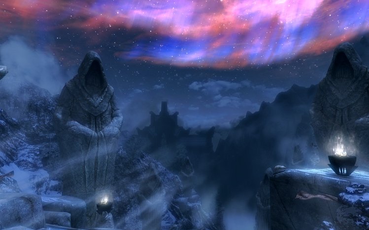 Skyrim Landscapes Theme screenshot #4