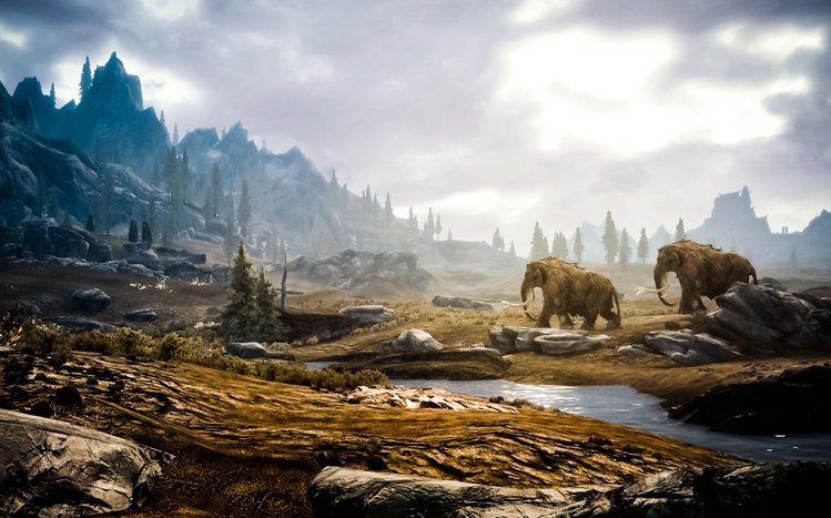 Skyrim Landscapes Theme screenshot #10