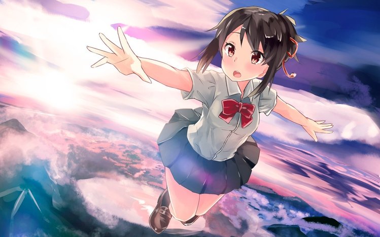 Mitsuha Miyamizu Theme screenshot #5