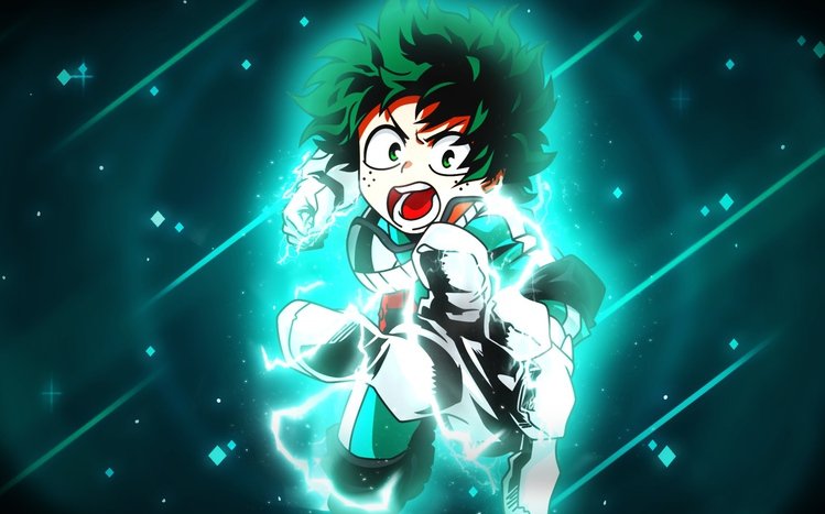 Izuku Midoriya Windows 11/10 Theme - themepack.me