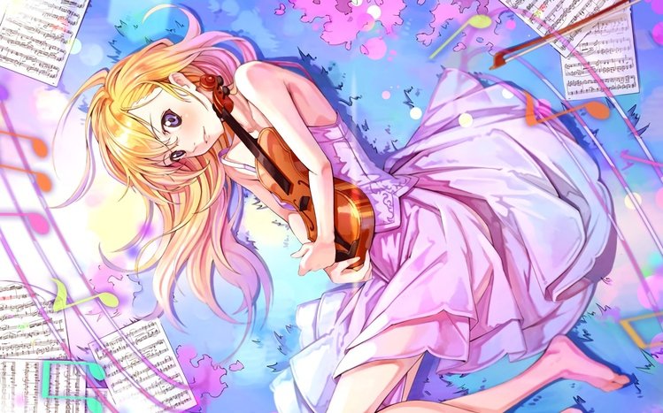 Kaori Miyazono Theme screenshot #14
