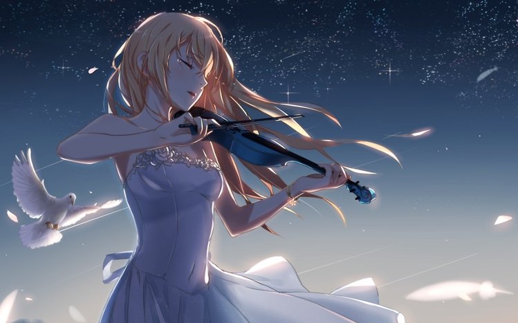 Kaori Miyazono Theme screenshot #5