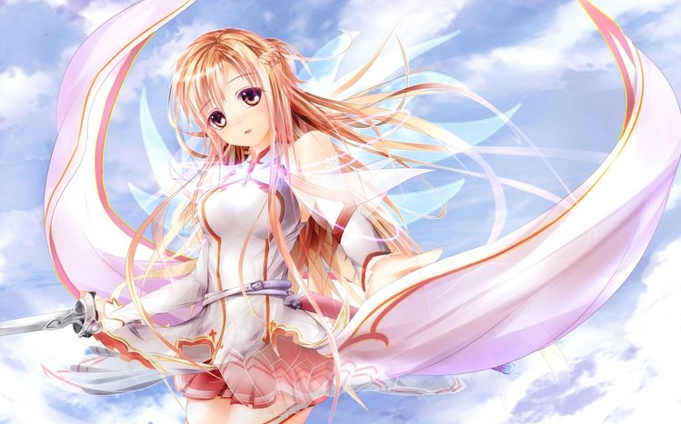 sword art online asuna wallpaper