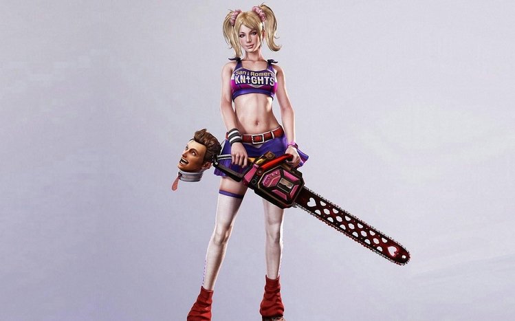 Lollipop Chainsaw Windows 11/10 Theme 