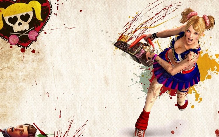 Lollipop Chainsaw Official Art Cover HD | Sticker