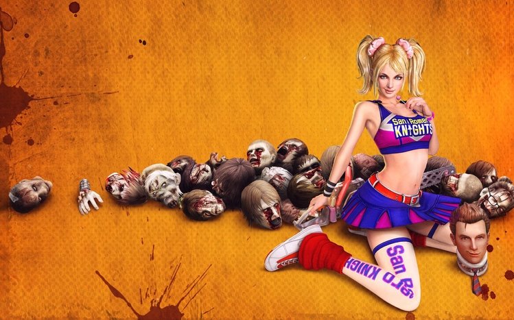 Lollipop Chainsaw Windows 11/10 Theme 