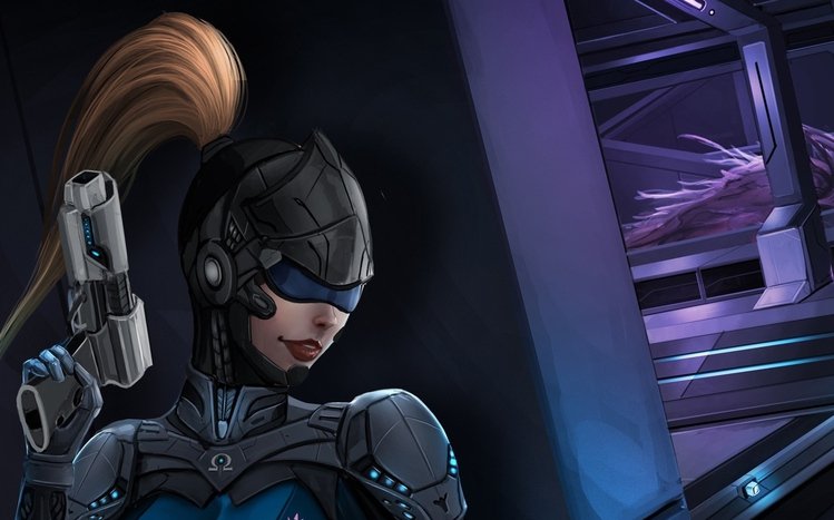 Samus Aran Theme screenshot #11