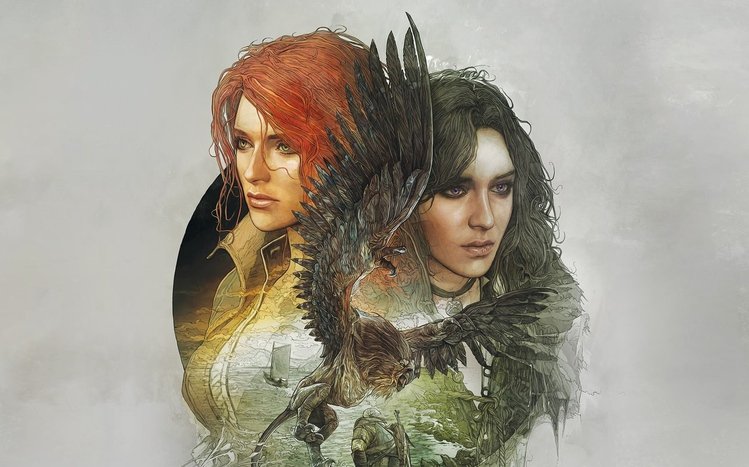 Triss Merigold Theme screenshot #14