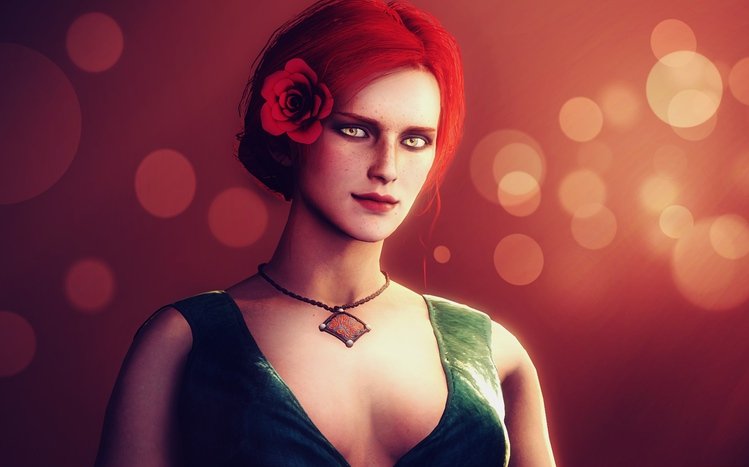 Triss Merigold Theme screenshot #10