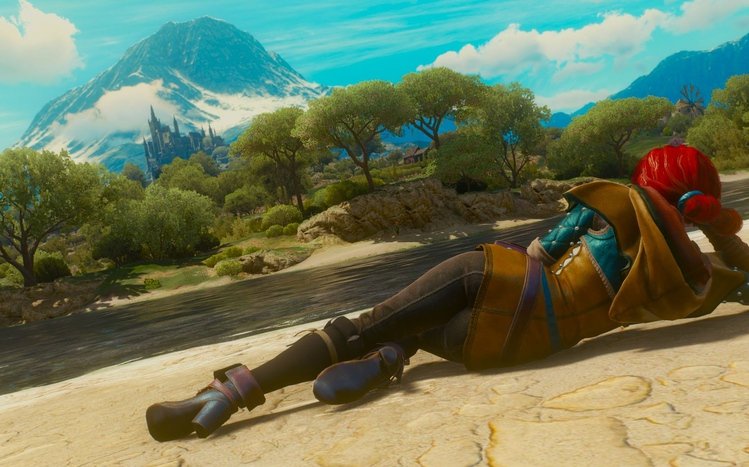 Triss Merigold Theme screenshot #12