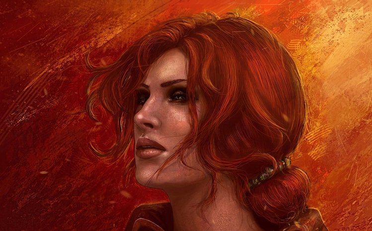 Triss Merigold Theme screenshot #7