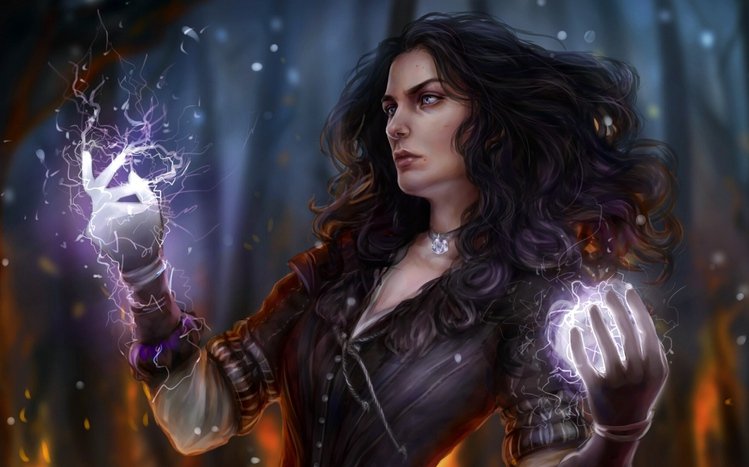 Yennefer of Vengerberg Windows 11/10 Theme - themepack.me