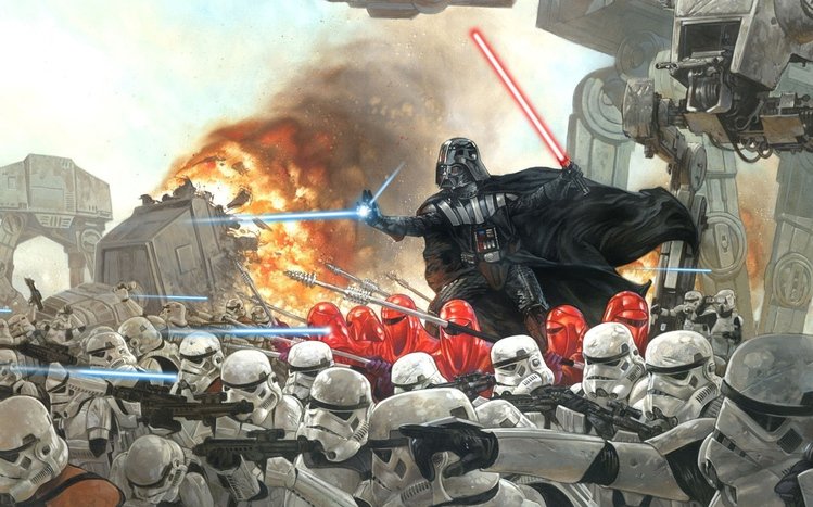 Star Wars Dark Theme screenshot #6