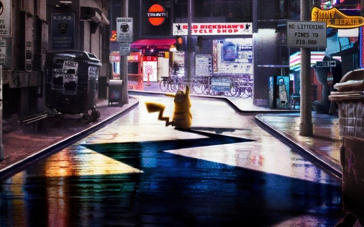 Detective Pikachu Theme screenshot #4