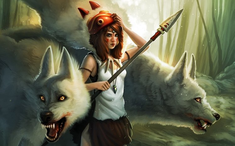 Princess Mononoke Theme screenshot #5