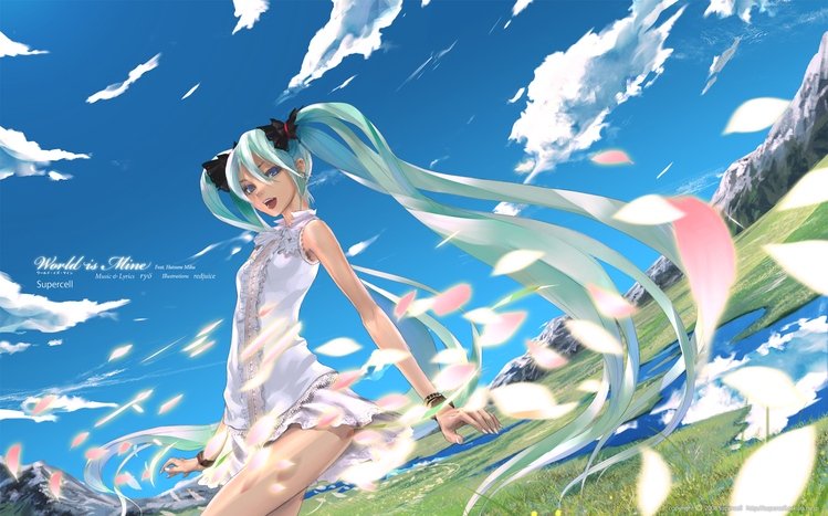 Hatsune Miku Tema Windows XP