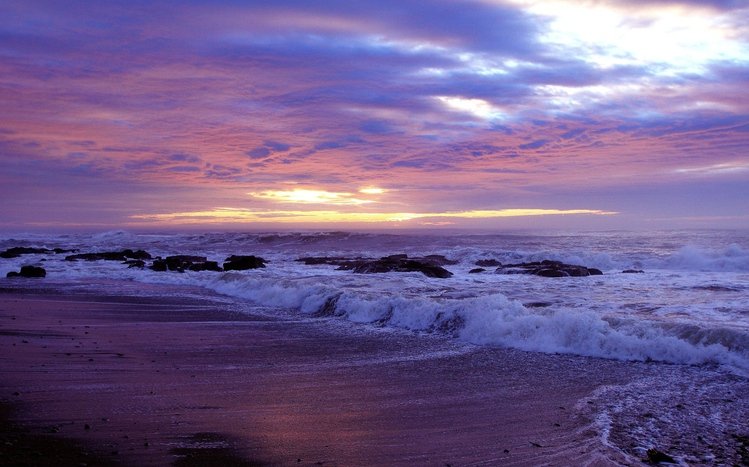 Seaside Sunset Theme screenshot #10