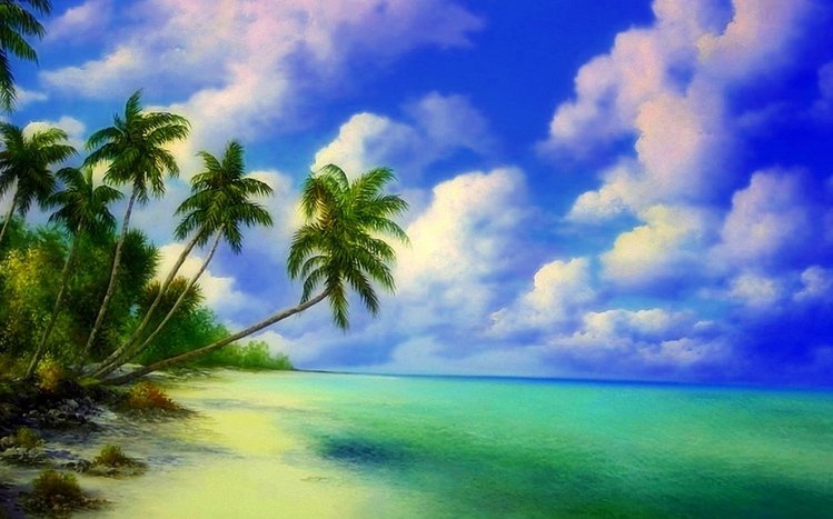 Tropical Beach Windows 1110 Theme Themepackme 7292