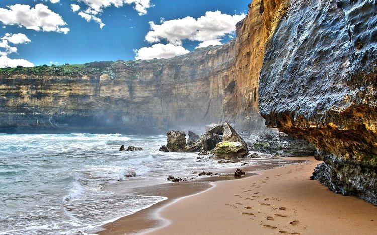 Ocean Cliff Theme screenshot #2