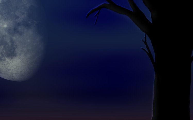 Dark Trees Theme screenshot #4