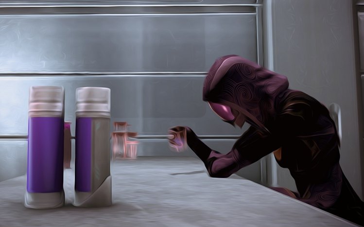 Tali'Zorah (Mass Effect) Theme screenshot #15