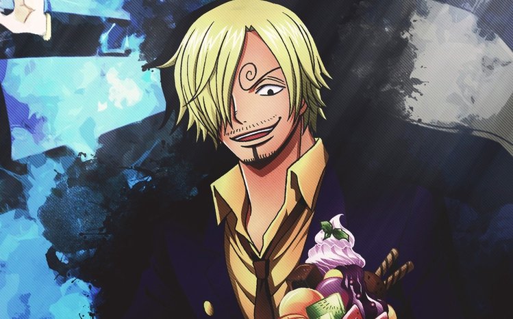 Sanji (One Piece) Windows 11/10 Theme - themepack.me
