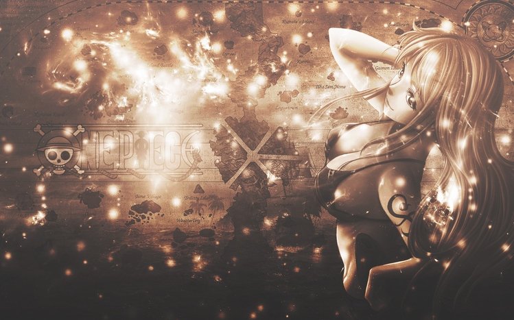 Nami (One Piece) Theme screenshot #4