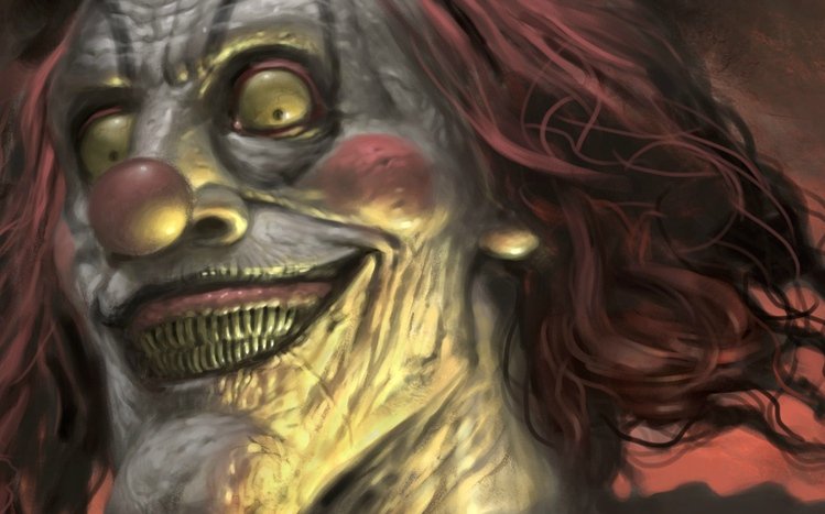 Creepy Clown Theme screenshot #2