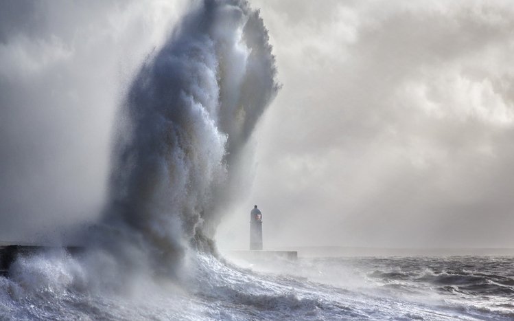 Sea Storms Windows 11/10 Theme - themepack.me