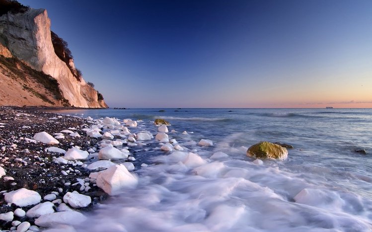 Winter Beach Theme screenshot #1