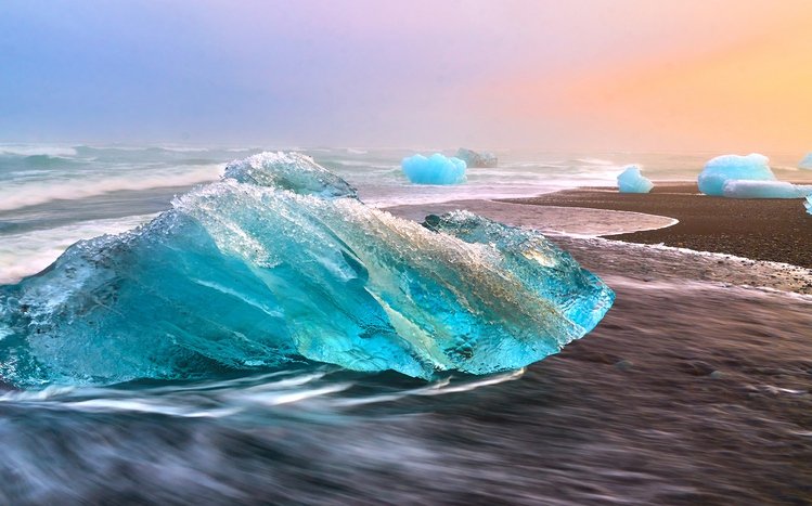 Winter Beach Theme screenshot #7