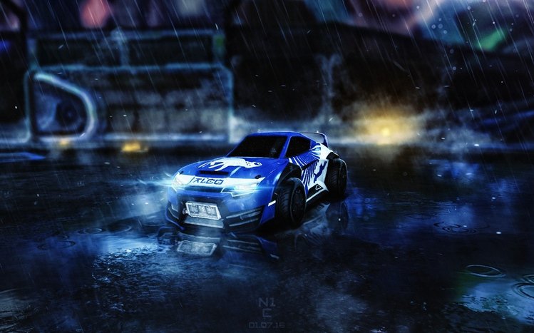 Rocket League Theme screenshot #11