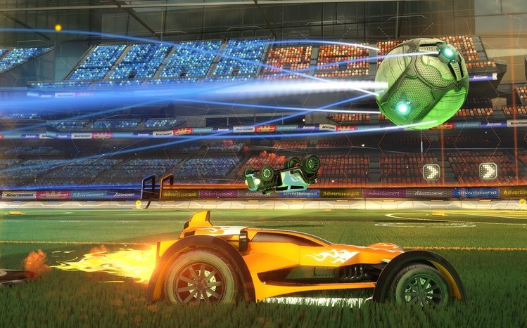 Rocket League Theme screenshot #1