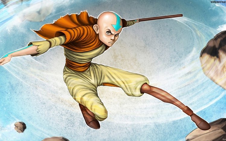 avatar the last airbender aang wallpaper