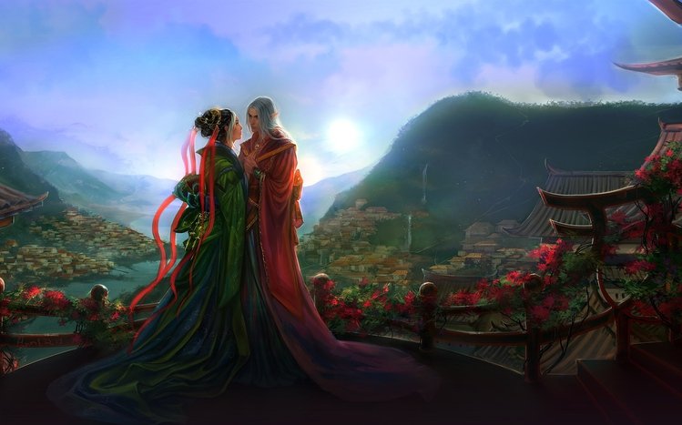 Fantasy Love Theme screenshot #9