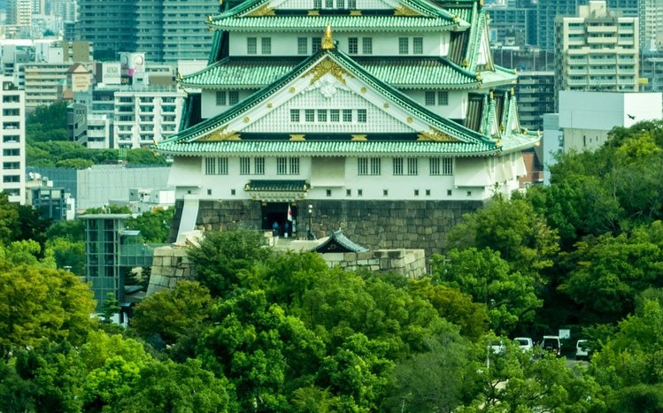 Japanese Castles Theme screenshot #9