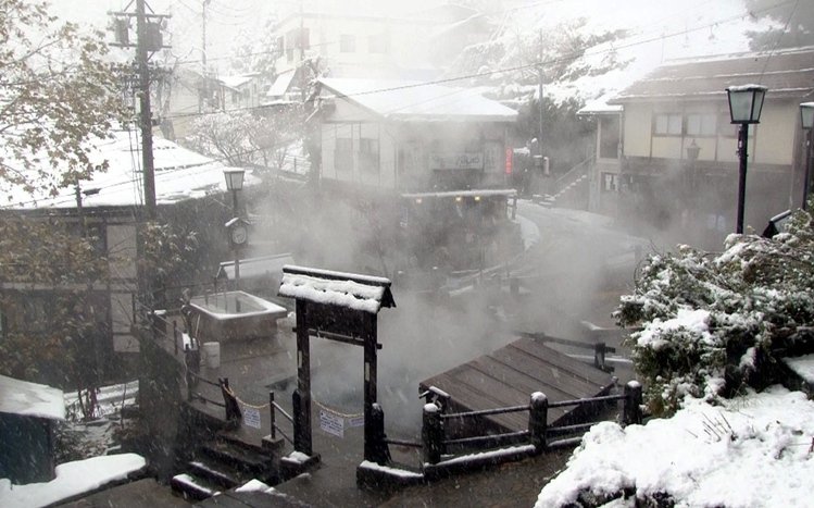 Japanese Winter Theme screenshot #15