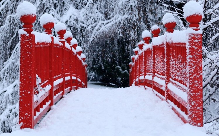 Japanese Winter Theme screenshot #3