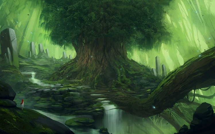 Fantasy Landscape Theme screenshot #11