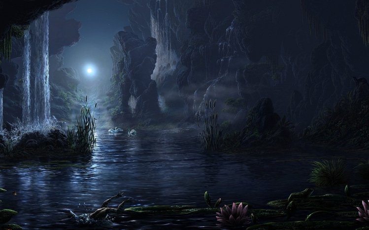 Fantasy Landscape Theme screenshot #9