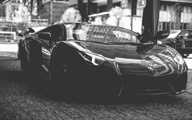 Lamborghini Black Theme screenshot #10